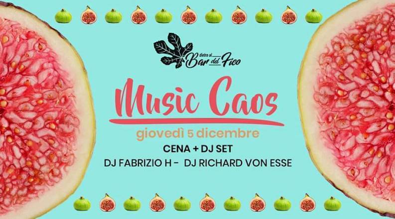 Music caos al bar del fico